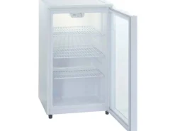Kühlschränke<PKM Glastür-Kühlschrank GKS102 Weiß EEK: F