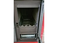 Plamen Herde<Küchenofen Holzherd 850 Glas Rot Linke Version und 8 kW