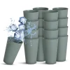 ProHome Becher Kunststoff Grün 0,4 Liter 16er Pack< Geschirr