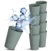 Sale ProHome Becher Kunststoff Grün 0,2 Liter 8er Pack
