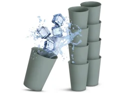 Sale ProHome Becher Kunststoff Grün 0,2 Liter 8er Pack