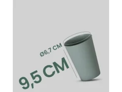 Sale ProHome Becher Kunststoff Grün 0,2 Liter 8er Pack