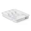 ProHome Besteckkasten 33,5 x 26 x 4,5 cm Weiß< Besteckkästen