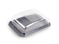 Clearance ProHome Butterdose Mit Transparentem Deckel Anthrazit