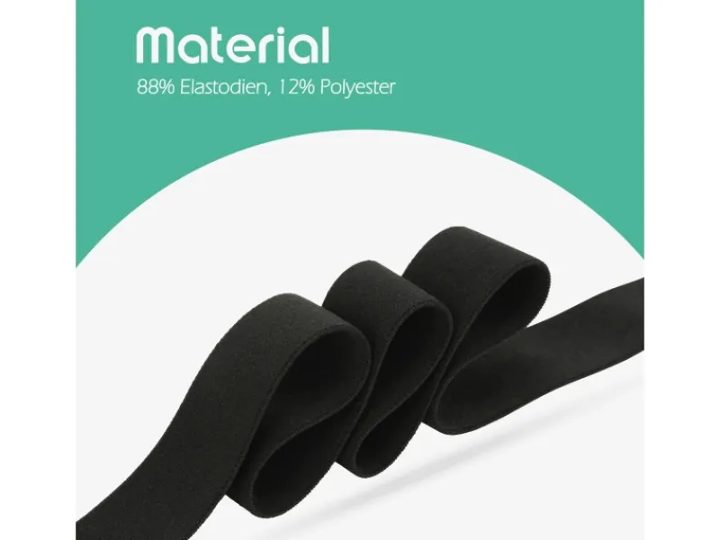 ProHome Gummiband 2,5 m x 2,5 cm Schwarz< Küchenhelfer