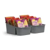 ProHome Küchenorganizer Gewürze & Tüten Anthrazit 2er Pack< Küchenhelfer|Küchen-Ordnungssysteme