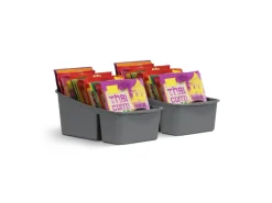 ProHome Küchenorganizer Gewürze & Tüten Anthrazit 2er Pack< Küchenhelfer|Küchen-Ordnungssysteme