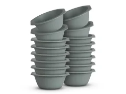Online ProHome Kunststoff Schüssel BPA Frei 1,55 x 6 cm Grün 16er Pack