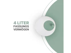 ProHome Pfannen<Salatschleuder 4 Liter Ø25 cm Grün