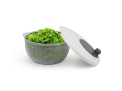 Discount ProHome Salatschleuder 4 Liter Ø25 cm Grau