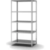 Online PROREGAL Edelstahlregal Schraubsystem HxBxT 200 x 100 x 60 cm 5 Ebenen Fachlast 200 kg Edelstahl Fachbodenregal