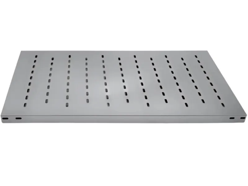 PROREGAL Küchenregale<Edelstahlregal Stecksystem T-Profil HxBxT 250 x 100 x 40 cm 6 Ebenen Geschlitzter Fachboden Fachlast 150 kg Edelstahl Fachbodenregal