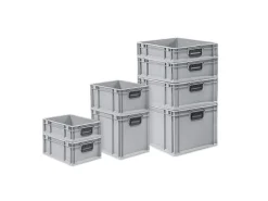 PROREGAL Gefrierschränke<Spar Set 8x Eurobox Nextgen Portable HxBxT 335 x 30 x 40 cm 30 Liter Eurobehälter Transportbox Transportbehälter Stapelbehälter
