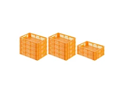 PROREGAL SparSet 10x Eurobehälter Bäcker- und Konditorenkasten HxBxT 13 x 40 x 60 24 Liter Brötchenkiste Stapelbare Bäckerkiste< Vorratsdosen|Vorratsbehälter