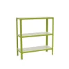 PROREGAL Wohnregal Living Koala Wood mit 3 Fachböden HxBxT 90 x 100 x 30 cm Fachlast 150 kg Grün/Weiß< Küchenregale