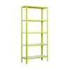 PROREGAL Küchenregale<Wohnregal Living Koala Metal mit 5 Fachböden HxBxT 180 x 80 x 30 cm Fachlast 150 kg Grün/Weiß