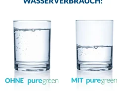 Best puregreen Wassersparer für Dusche Chrom
