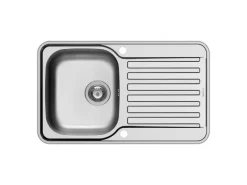 Outlet Pyramis Einbauspüle Space Mini 1B 1D 80 cm x 48 cm Edelstahl
