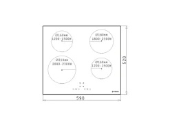 Pyramis Kochfeld PHI62430FMB< Kochfelder