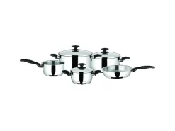 Pyramis Pfannen<Kochtopf-Set Gourmet Silber