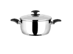 Pyramis Pfannen<Kochtopf-Set Gourmet Silber