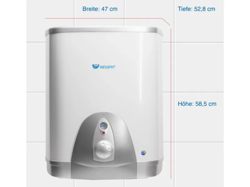 Regent Warmwasserspeicher<Hängespeicher REG 50 QB EU 50 Liter