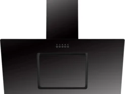 Respekta Dunstabzugshaube CH22010/90SBZ++ Kopffrei 90 cm Schwarz< Herde|Kopffreihauben