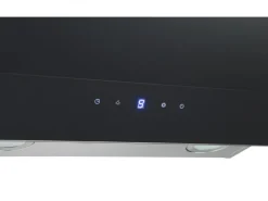 Respekta Dunstabzugshaube CH77090SA 90 cm Glas Scwarz EEK: A< Kopffreihauben