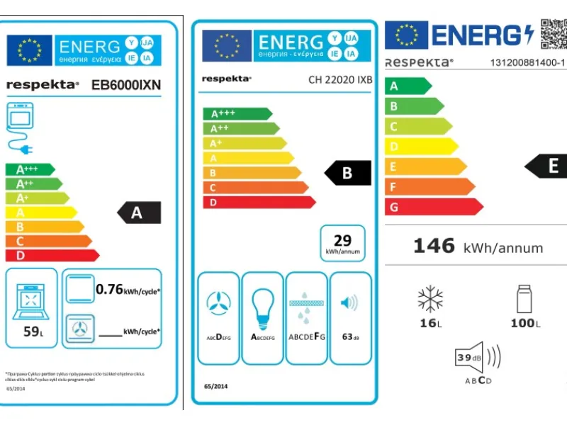Respekta Economy Küchenzeile KB300ESGS 300 cm -Eiche Sägerau Grau