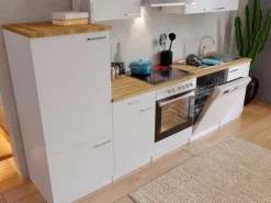 Respekta Kochfelder|Herde<Economy Küchenzeile KB280WWC 280 cm