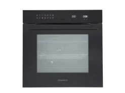 Respekta Backöfen<Einbaubackofen Glas Autark Adrian 71 l Schwarz