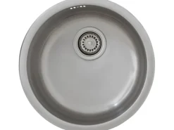 Clearance Respekta Einbauspüle Portland Ø 44,6 cm Edelstahl