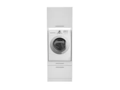 Respekta Hauswirtschaftsraum Set Clara 200 cm x 184,8 cm x 67,6 cm Weiß Matt