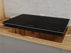 Respekta Induktionskochfeld Fynn 77 cm< Backöfen|Kochfelder
