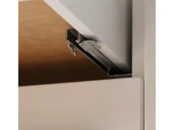 New Respekta Inselküche Gabriel 290 cm Grau Hochglanz