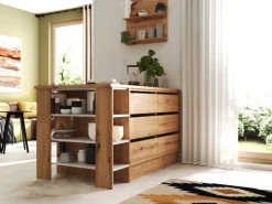 Respekta Kücheninseln|Einbauküchen<Küchenblock Hilde 280 cm mit Kücheninsel Grau