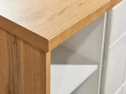 Respekta Kücheninseln<Kücheninsel Anton 124 cm ohne E-Geräte Lärche Weiß