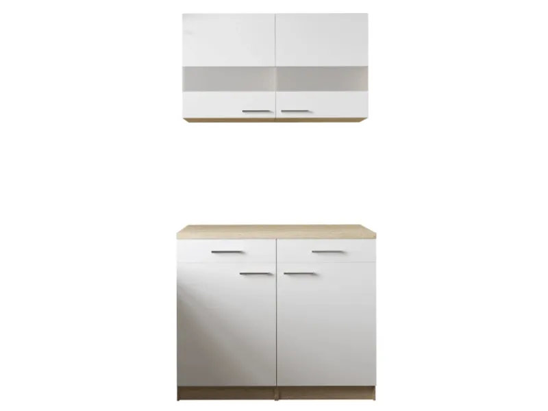 Sale Respekta Küchenmöbel-Set 9 Merle 100 cm Weiß