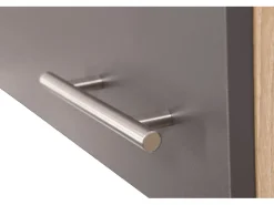 Respekta Küchenmöbel-Set 2 Merle 100 cm Grau