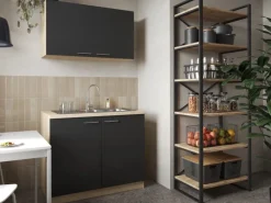 Respekta Küchenmöbel-Set 2 Merle 100 cm< Pantryküchen|Miniküchen