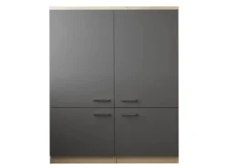 Hot Respekta Küchenmöbel-Set 11 Merle 120 cm Grau