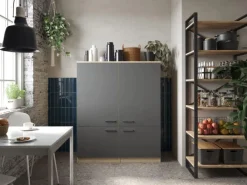 Hot Respekta Küchenmöbel-Set 11 Merle 120 cm Grau
