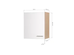Respekta Einbauküchen|Küchenschränke<Küchen-Oberschrank Merle 50 cm