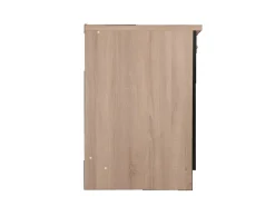 Clearance Respekta Küchen-Spülenunterschrank Merle 100 cm Schwarz