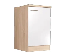Discount Respekta Küchen-Spülenunterschrank Merle 50 cm Weiß