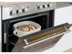 Discount Respekta Küchenzeile KB210ESW 210 cm -Eiche Sägerau Nachbildung Weiß