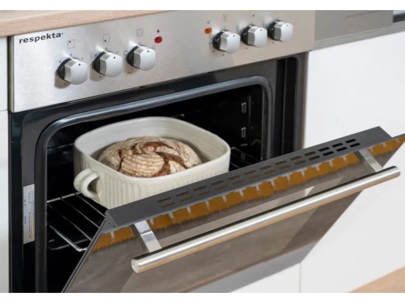 Respekta Winkelküchen|Einbauküchen<Küchenzeile KB220ESW 220 cm -Eiche Sägerau Nachbildung