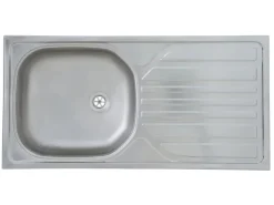 Respekta Küchenzeile KB225EYGC 225 cm -Eiche York Nachbildung< Winkelküchen