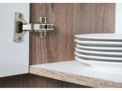Respekta Kühlschränke|Winkelküchen<Küchenzeile KB180EYSC 180 cm -Eiche York Nachbildung