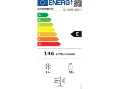 Best Respekta Küchenzeile KB180WWBG 180 cm Weiß-Beton Optik